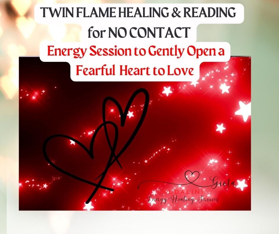 Twin Flame Healing & Reading: Open Heart Chakra Reiki Session