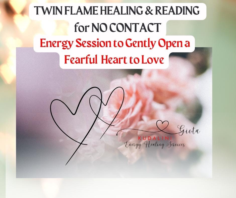 Twin Flame Healing & Reading: Open Heart Chakra Reiki Session