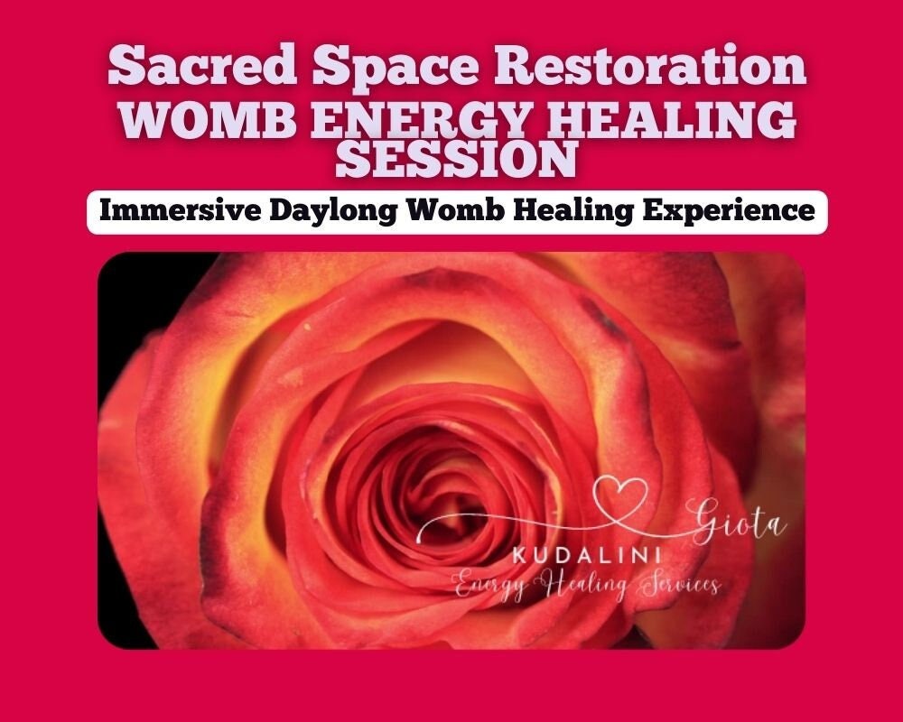 Womb Energy Healing Session: Reiki, Chakra Balancing