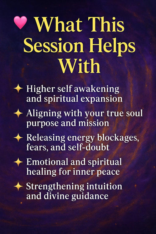 Distance Reiki Energy Healing: Soul Mission Activation & Life Purpose Reading - Kudalini