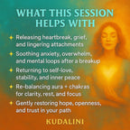 Emotional healing breakup recovery energy healing emotional release reiki healing emotional closure breakup healing for fresh start - Kudalini