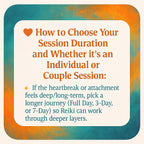 Emotional healing breakup recovery energy healing emotional release reiki healing emotional closure breakup healing for fresh start - Kudalini