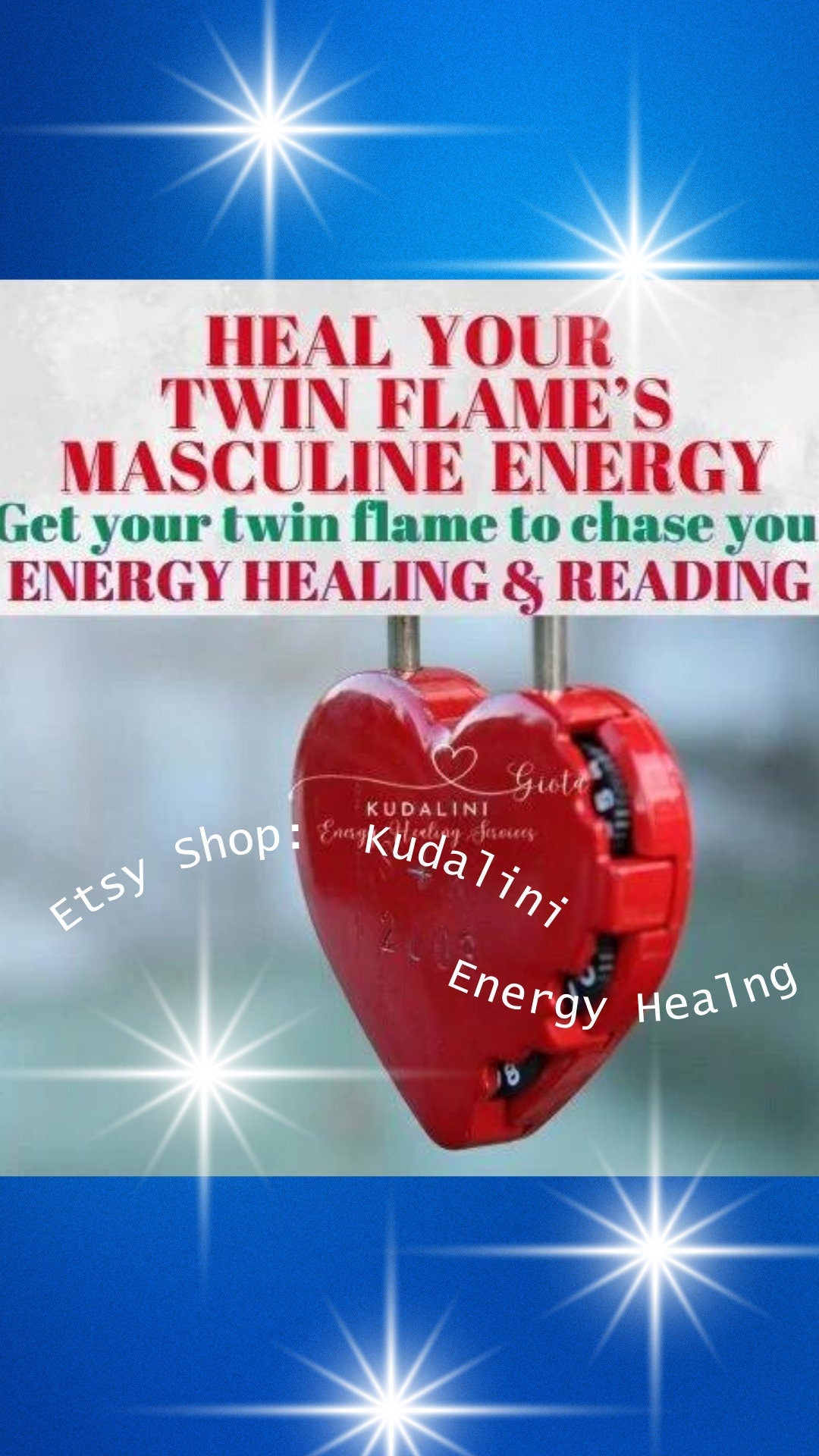 Twin Flame Masculine Energy Healing & Reading