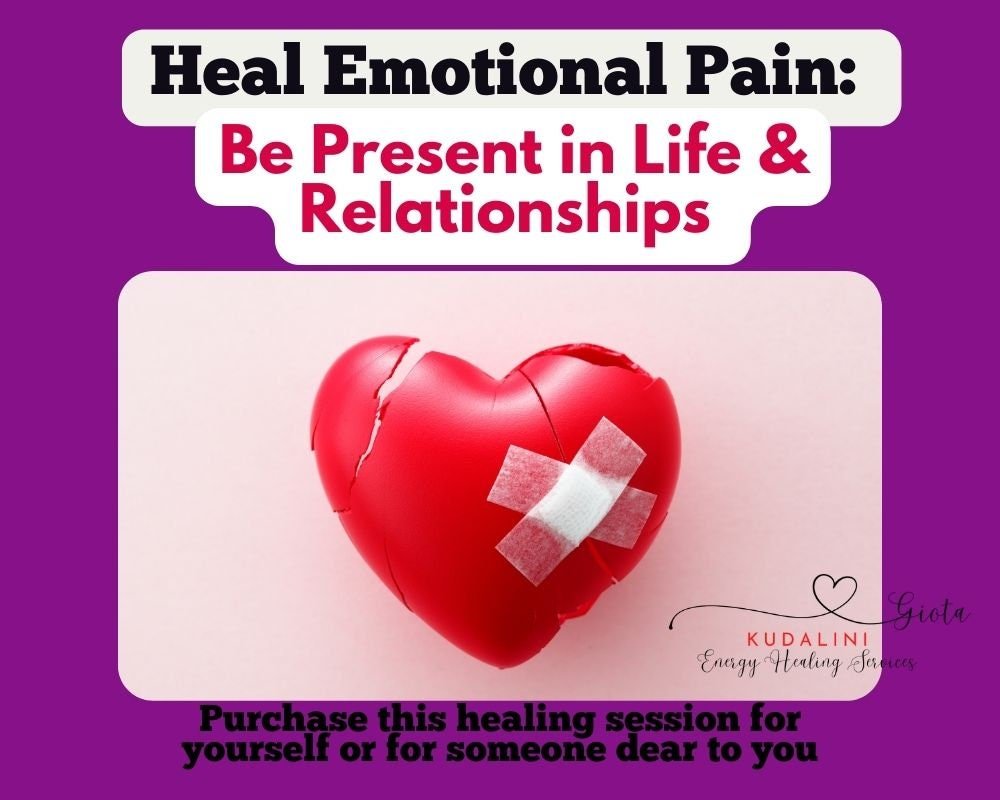 Heal Emotional Pain: Reiki Energy Healing Session - Kudalini