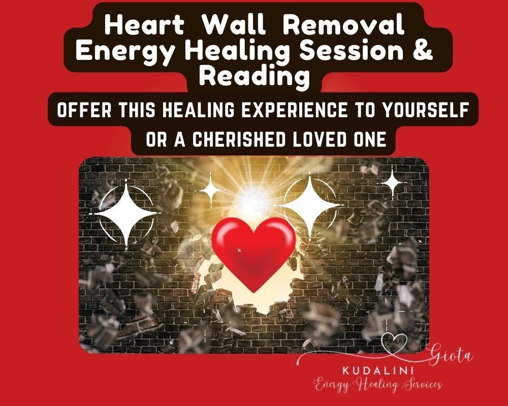 Heart Wall Removal Energy Healing Session: Reiki Emotional Release - Kudalini