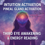 Intuition Activation Pineal Gland Activation Third Eye Awakening Reiki Psychic Development Aura Cleansing Higher Consciousness Healing - Kudalini