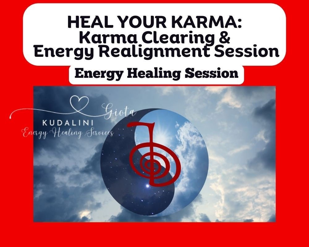 Karma Healing & Realignment Session: Spiritual Energy Cleanse - Kudalini