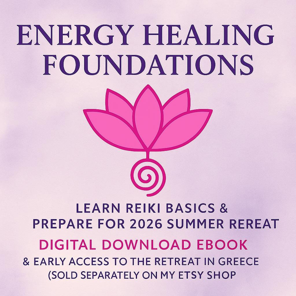 Reiki Energy Healing Basics eBook: Self Healing, Intuitive Training (Digital Download) - Kudalini