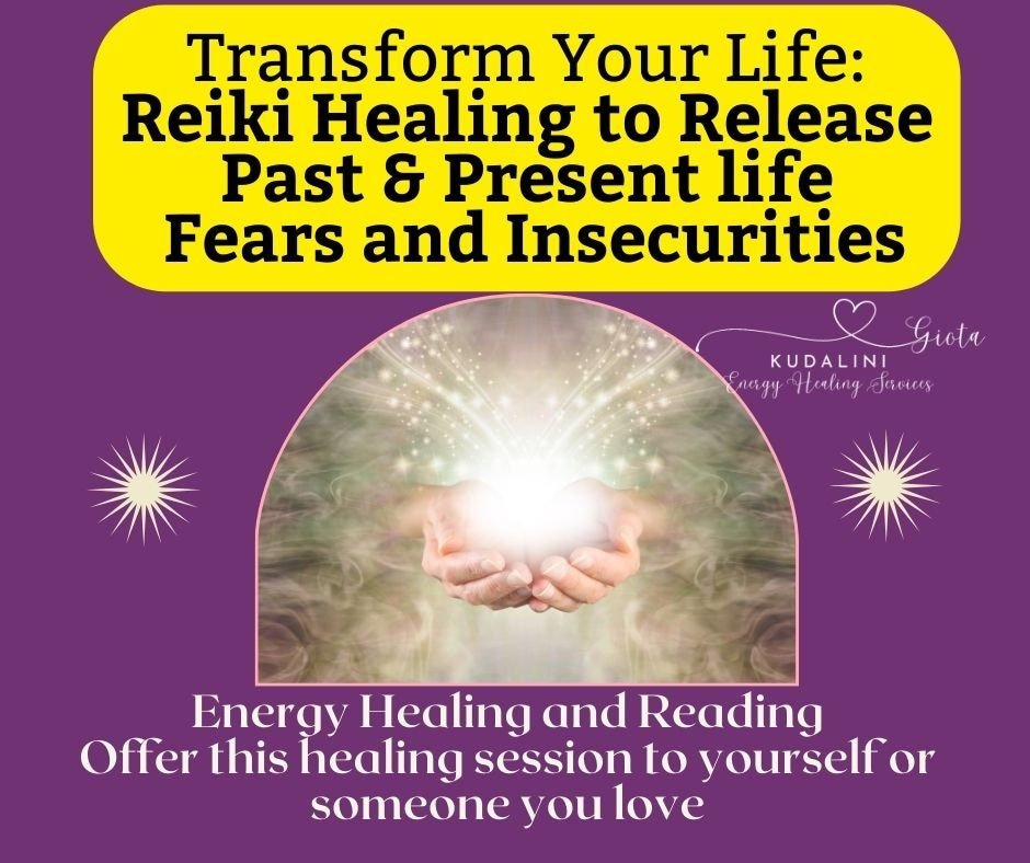 Reiki Healing: Release Fears & Insecurities - Personalized Energy Reading (Digital Delivery) - Kudalini