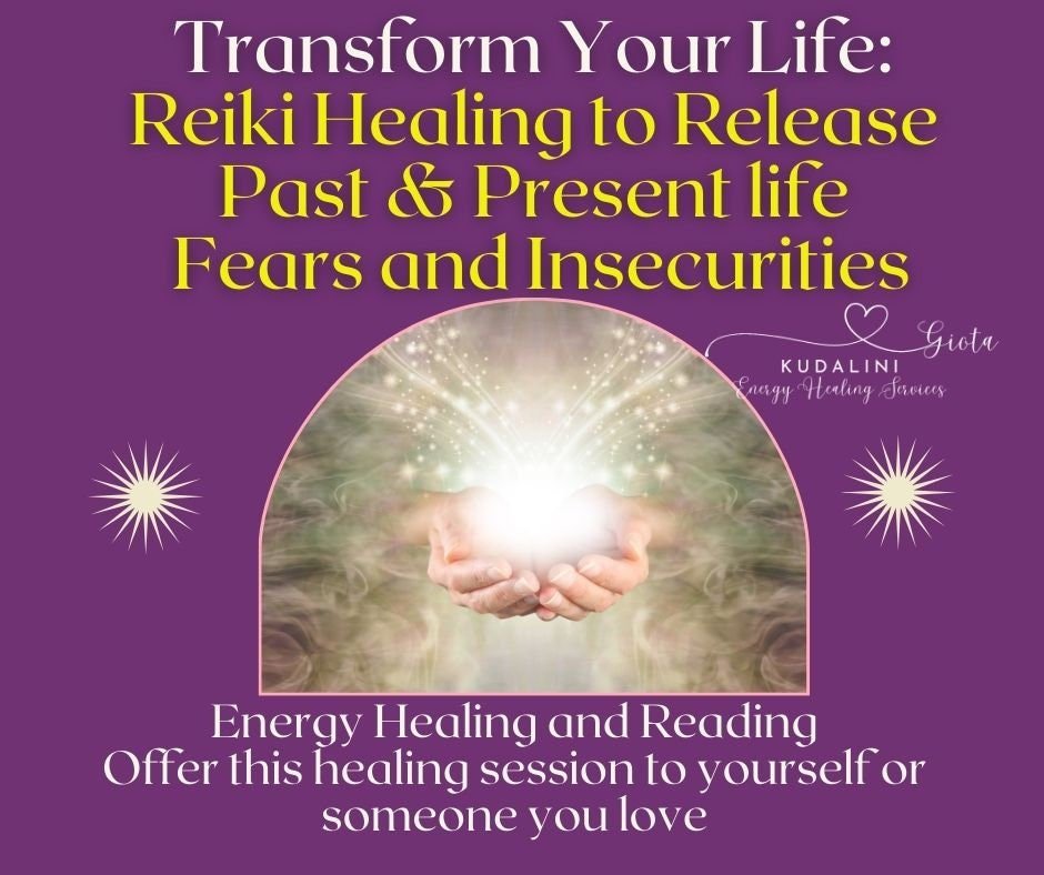 Reiki Healing: Release Fears & Insecurities - Personalized Energy Reading (Digital Delivery) - Kudalini