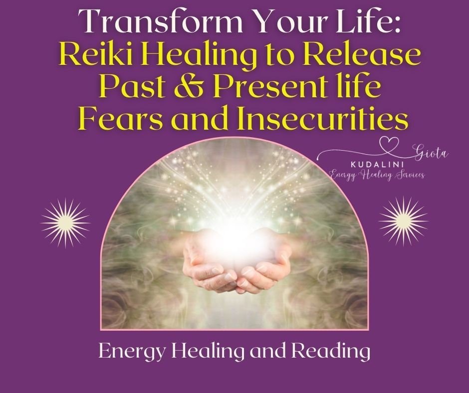 Reiki Healing: Release Fears & Insecurities - Personalized Energy Reading (Digital Delivery) - Kudalini
