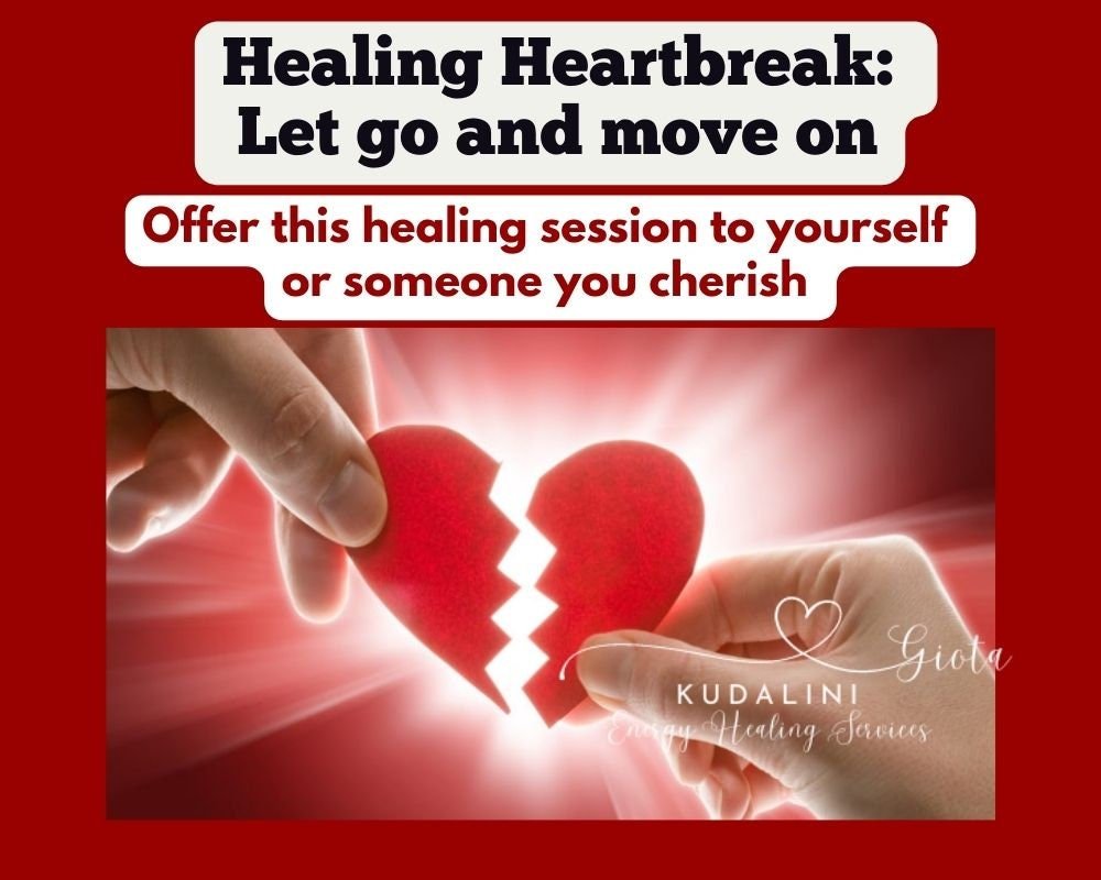 Reiki Healing Session: Coping with Heartbreak, Relief from Pain - Kudalini