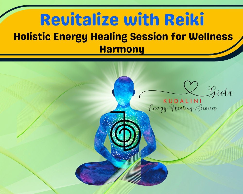 Rejuvenate Mind & Body Reiki Bliss for Wellness Harmony Holistic Energy Healing Magic Reiki - Kudalini
