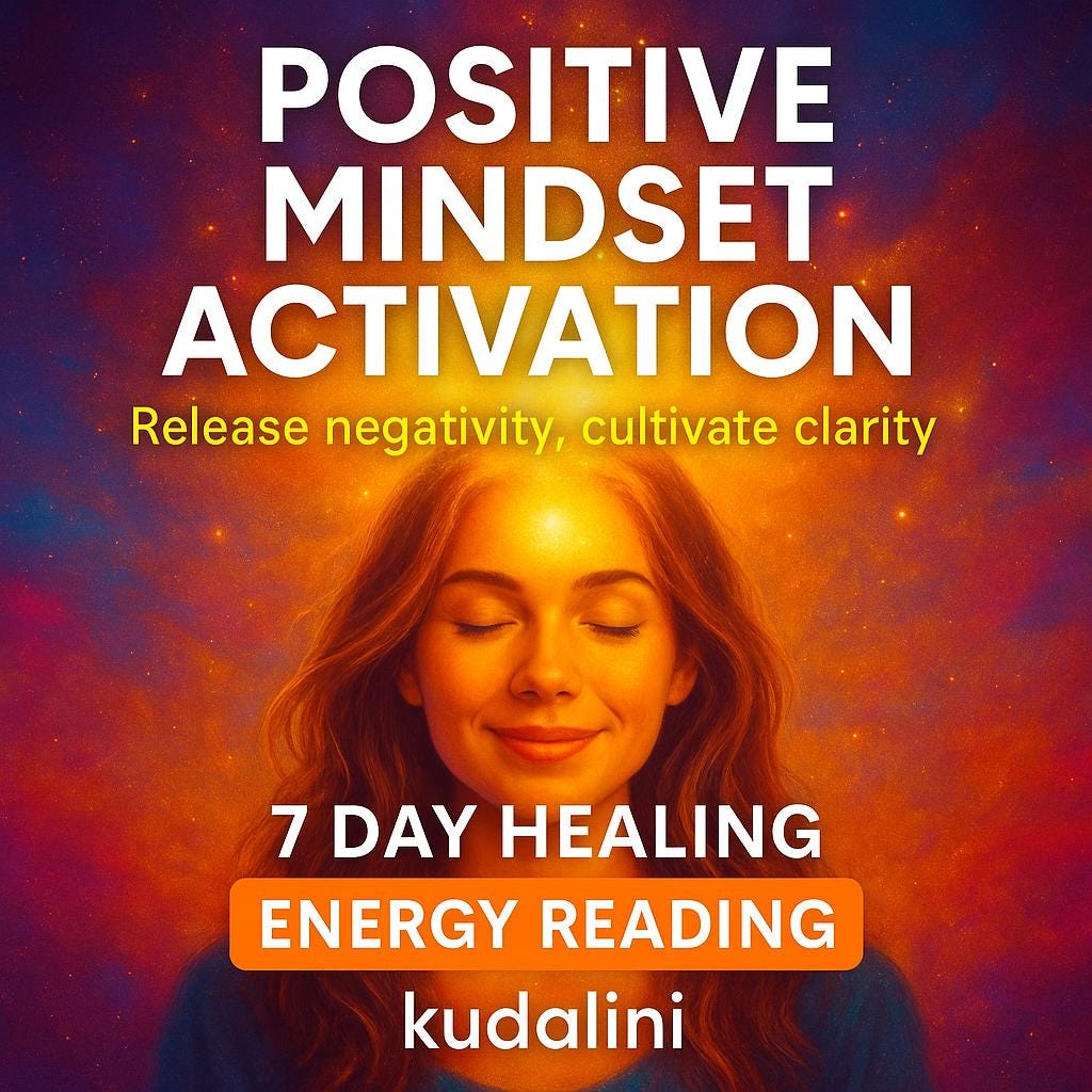 Remote Energy Healing: Positive Mindset Activation for Clarity & Confidence - Kudalini
