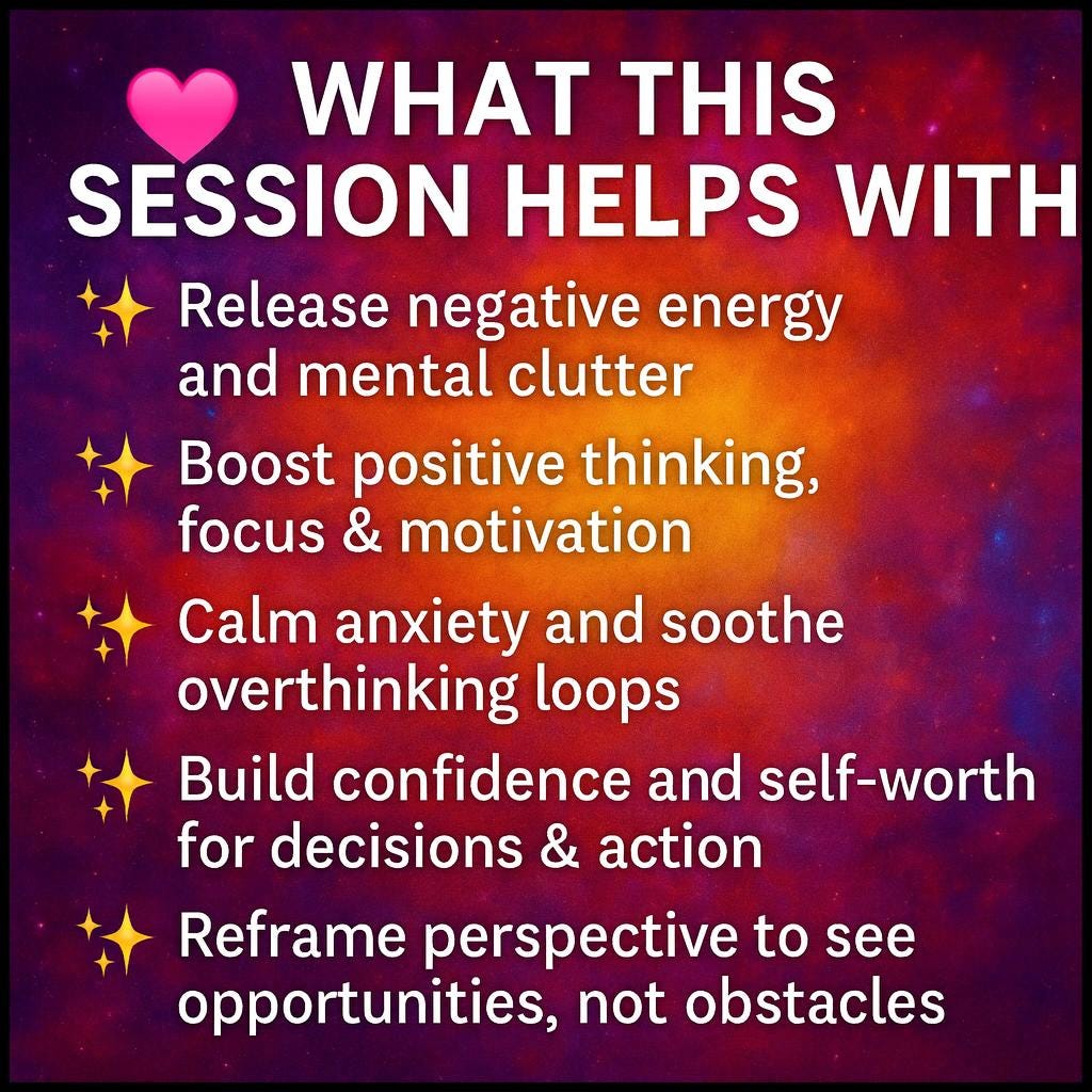 Remote Energy Healing: Positive Mindset Activation for Clarity & Confidence - Kudalini