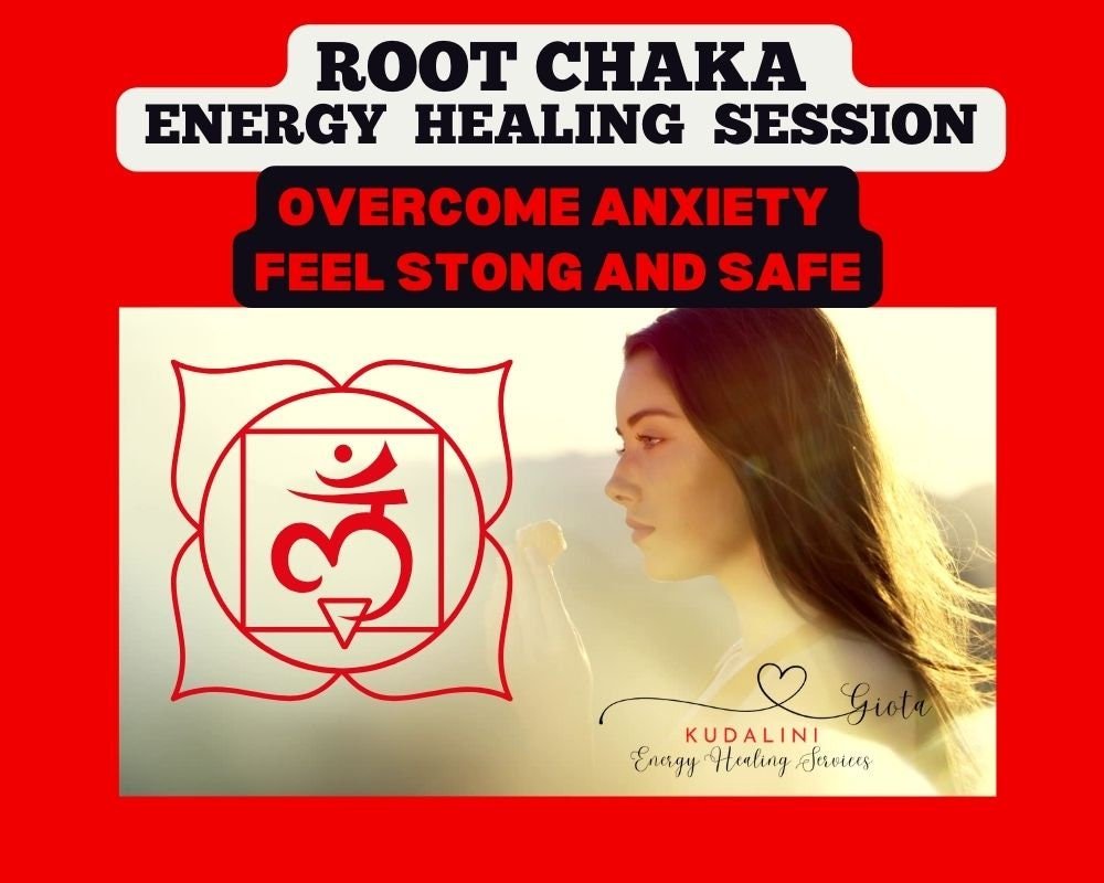 Root Chakra Energy Healing Session: Anxiety & Trust Relief - Kudalini