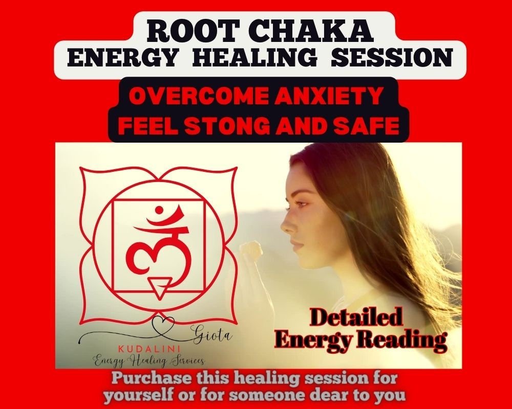 Root Chakra Energy Healing Session: Anxiety & Trust Relief - Kudalini