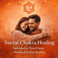 Sacral Chakra Healing Reiki Session Twin Flame Energy Reading Intuitive Love Reading Relationship Distance Energy Healing for intimacy - Kudalini