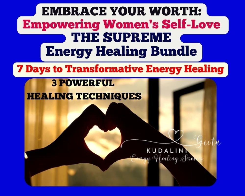 Self - Love Energy Healing Bundle: Divine Feminine Reiki, Theta & Quantum Healing - Kudalini
