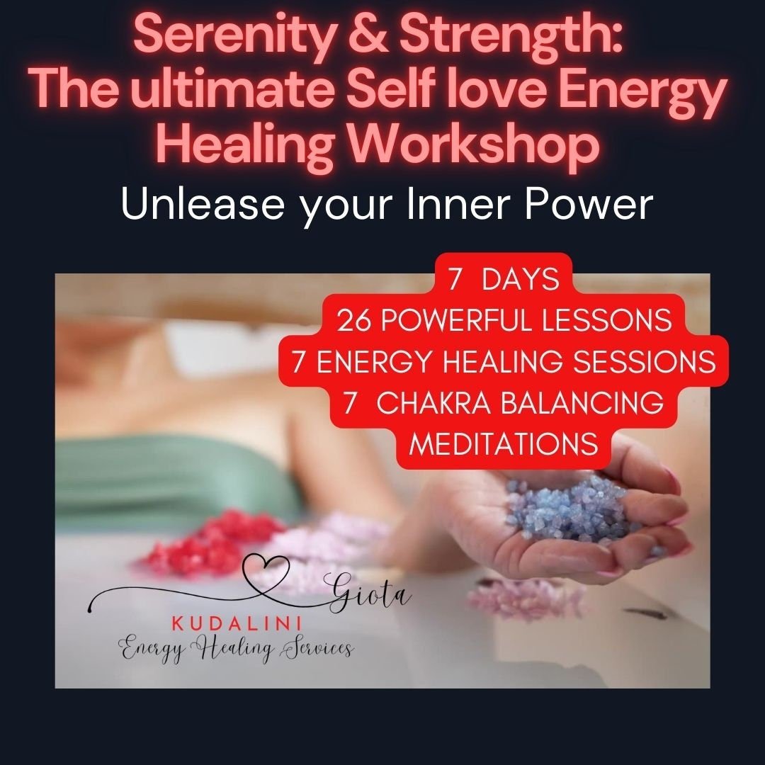 Self Love Energy Healing Workshop: 7 - Day Chakra Balancing - Kudalini