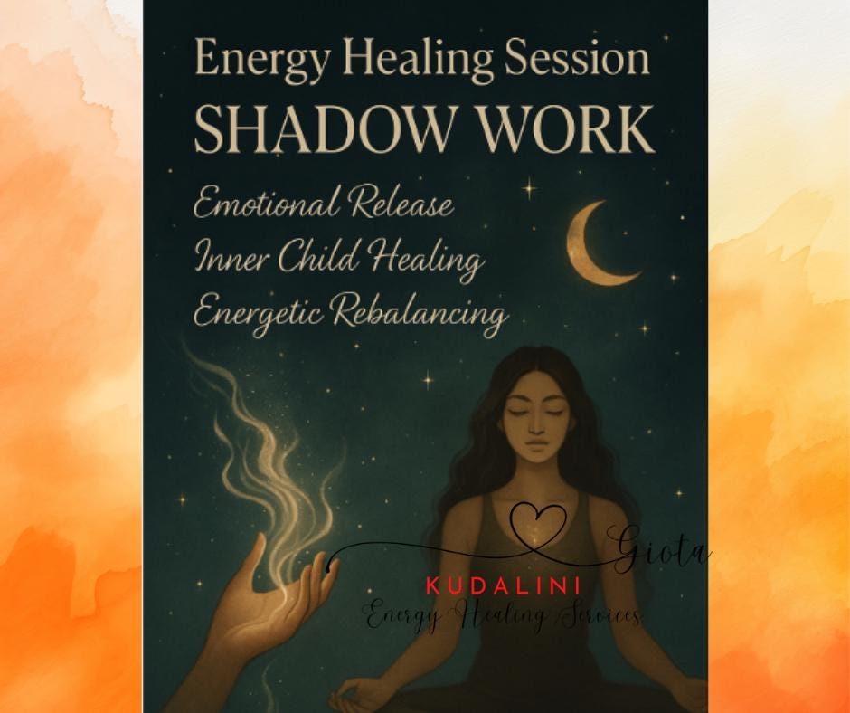 Shadow Work Energy Healing Session: Inner Child & Emotional Release - Kudalini