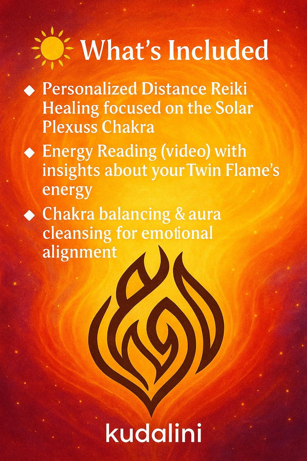 Solar plexus chakra healing for twin flame commitment healing release twin flame fear and insecurity heal relationship deep emotional union - Kudalini