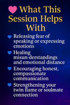 Throat chakra energy healing for open communication twin flame express emotions reiki healing communication blockage removal for twin flame - Kudalini