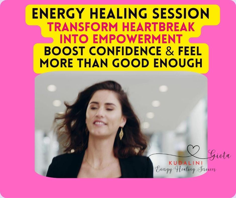 Transform Heartbreak: Energy Healing Session for Empowerment & Confidence - Kudalini