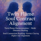 Twin Flame Reading Love Twin flame Healing Session Love Reiki Distance Healing Soul Connection Reading Karmic Clearing Higher Self Alignment - Kudalini