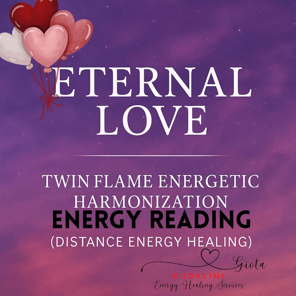 Twin Flame Reiki Healing: Love Reading & Soul Connection (Distance) - Kudalini